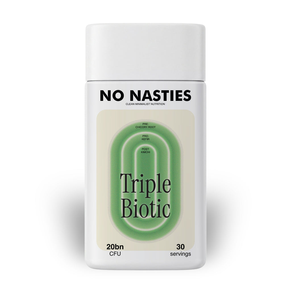 NO NASTIES - Triple Biotic (formerly Holistic Gut Health) Pre-, Pro-, and Post-Biotics